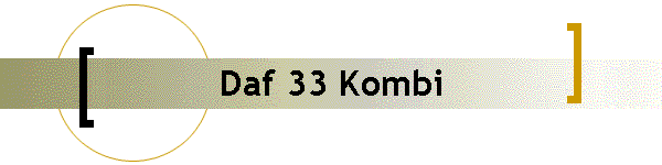 Daf 33 Kombi